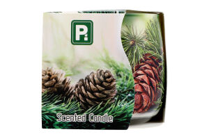 Свічка ароматична Кросно Новорічна скло 2121 Пако ІФ