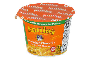 Annie's Homegrown Macaroni & Cheese Real Aged Cheddar