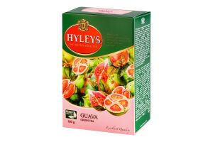 Чай зелений крупнолистовий Гуава Hyleys к/у 100г
