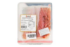 Ветчина нарезка выдержка 18мес DOP Прошутто ди Парма Ferrarini лоток 90г