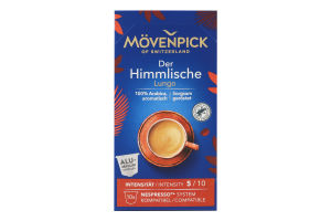 Кава смажена мелена у капсулах Lungo Der Himmlische Movenpick к/у 57г