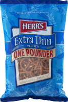 Herr's Extra Thin Pretzels One Pounder