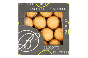 Печиво здобне пісочно-відсадне Лемоні Biscotti к/у 0.35кг