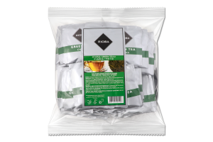 Чай зеленый китайский байховый мелкий China green tea RIOBA м/у 100х1.5г