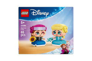 Конструктор для дітей від 5років №43284 Mini Anna&Elsa Disney Lego 65ел