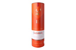Виски 700мл 40% шотландский односолодовый 12 лет Triple Oak Glenfiddich тубус