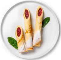 Млинці з вишнею