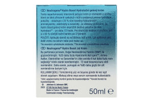 Гель-крем для сухой кожи лица увлажняющий Hydro boost Neutrogena 50мл