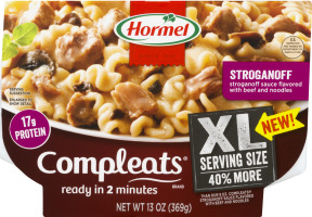 Hormel Compleats XL Beef Stroganoff, 13 Ounce