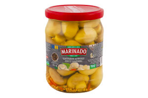 Шампиньоны маринованные целые Marinado с/б 450г