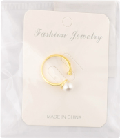 Каблучка з штучними перлами та камінцями FHF25618M20