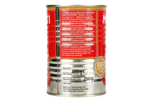 Томаты очищенные в томатном соке Pelati Mutti ж/б 400г