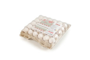 Яйца куриные пищевые столовые второй категории Птахофабрика Україна к/у 30шт