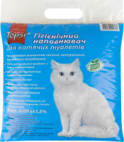 Наповнювач гігієнічний для котячих туалетів Topsi 3кг