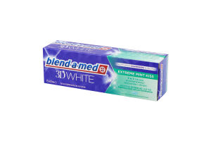 Паста зубная Экстремальный мятный поцелуй 3D White Blend-a-Med 75мл