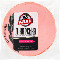 Колбаса вареная Докторская Алан в/с кг