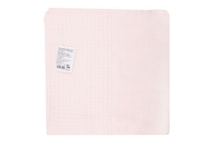 Рушник світло-бежевий махровий з вафельним бордюром 70*140см 450г/м2 ГМ Текстайл