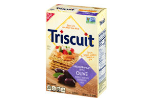 Nabisco Triscuit Crackers Mediterranean Style Olive