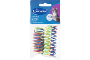 Companion Cat Toy Colorful Springs - 10 CT