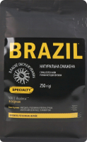 Кофе натуральный жареный в зернах Бразилия Specialty ТОВ Сільпо-Фуд м/у 250г