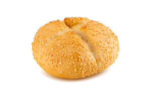 Булочка с кунжутом