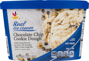Ahold Real Ice Cream Chocolate Chip Cookie Dough