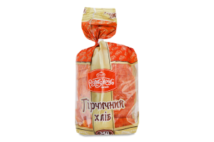 Хлеб нарезной из пшеничной муки формовой Горчичный Рум'янець м/у 350г