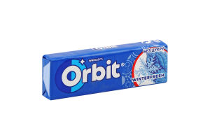 Гумка жувальна без цукру Winterfresh Orbit м/у 14г