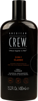 Засіб American Crew 3в1 догляд за волоссям/тілом