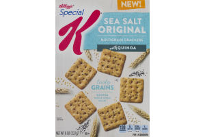 Kellogg's Special K Sea Salt Original Multigrain Crackers With Quinoa