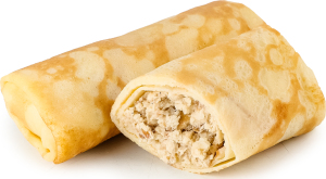 Блины замороженные с мясом курицы ТОВ Намі Фуд кг