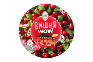 Торт бісквітний Вишня Wow ТОВ Бріошь п/у 600г