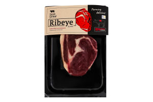 Стейк говяжья корейка Рибай Smeat Skott охл лоток кг