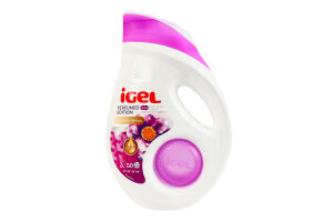 Гель для стирки парфюмированный для цветных и белых тканей 4in1 Perfumed edition Igel 2л
