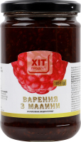 Варенье из малины стерилизованное Хіт продукт в/с с/б 385г