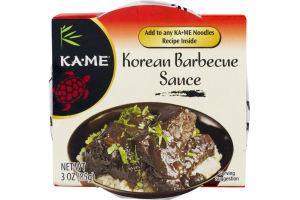 KA-ME Korean Barbecue Sauce