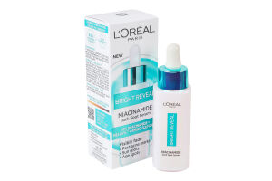 Сироватка для обличчя проти пігментних плям із ніацинамідом Bright Reveal L'Oreal Paris 30мл
