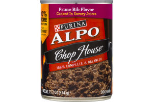 Purina Alpo Chop House Dog Food Prime Rib Flavor