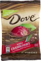 Dove Whole Cranberries Dipped In Dark Chocolate