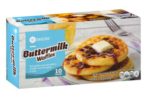 SE Grocers Buttermilk Waffles - 10 CT