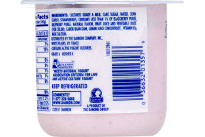 Dannon Whole Milk Yogurt Mixed Berry