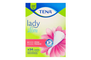 Прокладки урологічні Mini Magic Lady Slim Tena 34шт