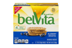 Nabisco belVita Breakfast Biscuits Blueberry - 5 CT