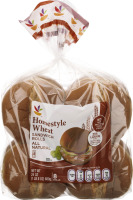 Ahold Homestyle Wheat Sandwich Rolls All Natural - 8 CT
