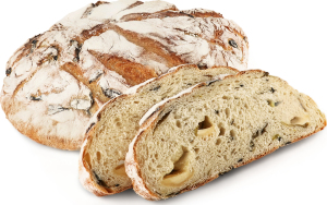 Хліб подовий з сиром та цибулею Ле