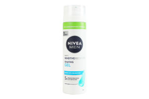 Гель для бритья для чувствительной кожи восстанавливающий Recovery Sensitive Nivea Men 200мл
