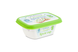 Крем-сыр 60% С зеленью Cremosso Молочна Гільдія п/у 150г
