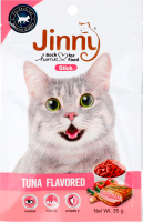 Ласощі д/котів Палички з смаком тунця 35г Jinny