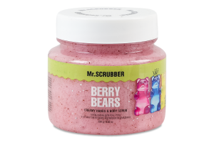 Крем-скраб для рук и тела с ароматом ягодных желейных мишек Mr.Scrubber 250г