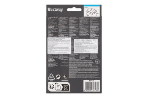 Подушка надувная флоковая 42х26х10см №67121N Bestway 1шт